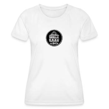Alsace logo house - Women's Functional T-Shirt - white - Front - AI Model Female 172 dark (172cm)