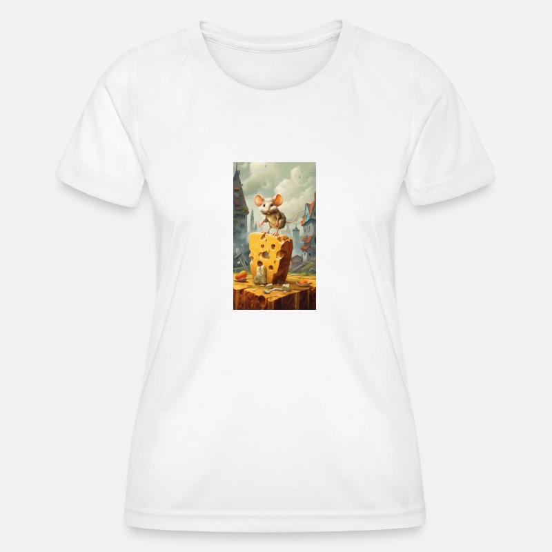 Mouse - Women's Functional T-Shirt - white