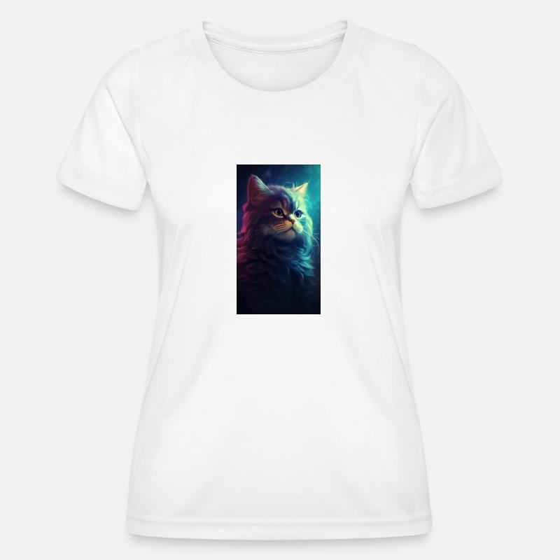 Model - Women's Functional T-Shirt - white
