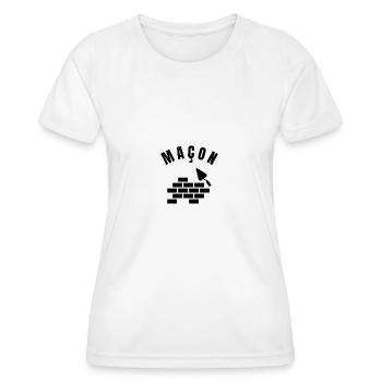 Mason Collection - Profession - Women's Functional T-Shirt - white - Front - AI Model Female 172 dark (172cm)