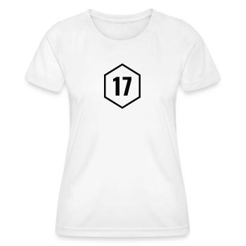 Charente Maritime 17 - Black - Women's Functional T-Shirt - white - Front - AI Model Female 172 dark (172cm)