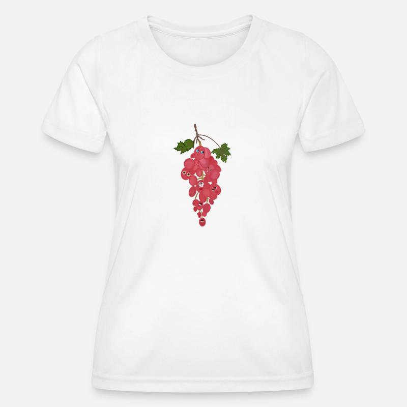 Grapes - Women's Functional T-Shirt - white