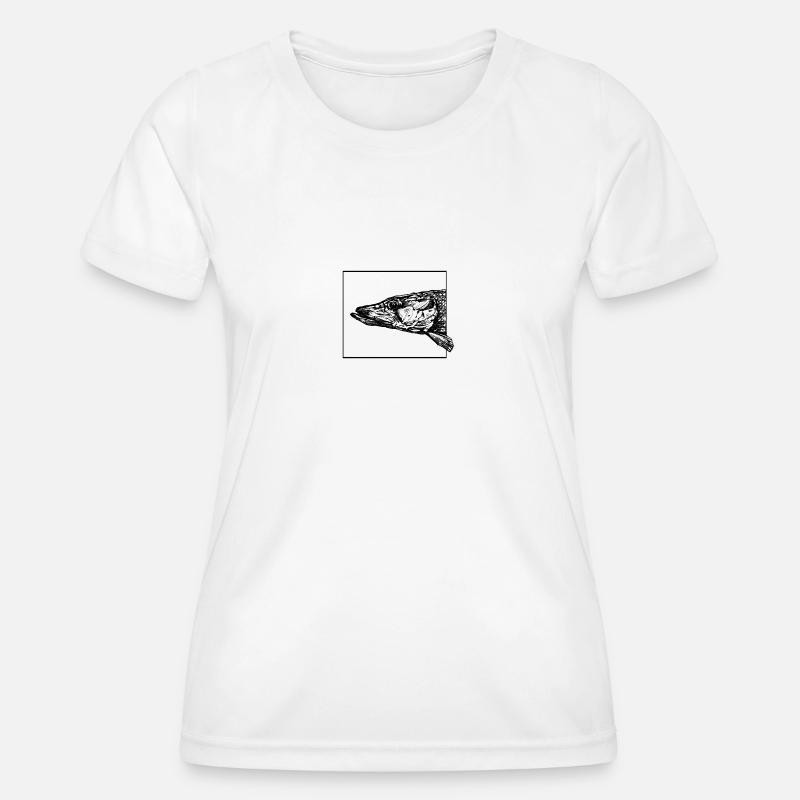 The pike - Women's Functional T-Shirt - white
