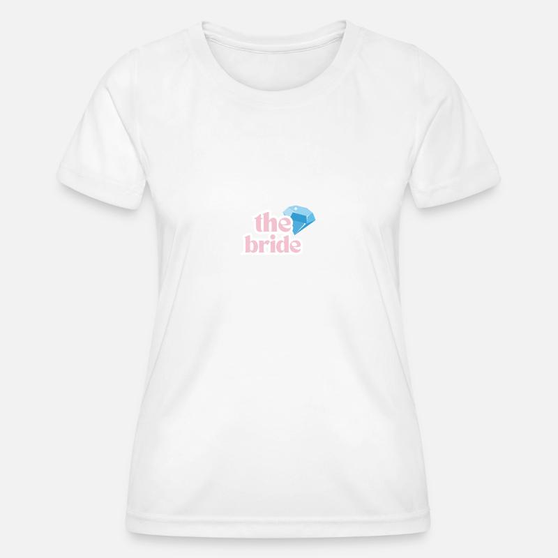 The Bride - Women's Functional T-Shirt - white