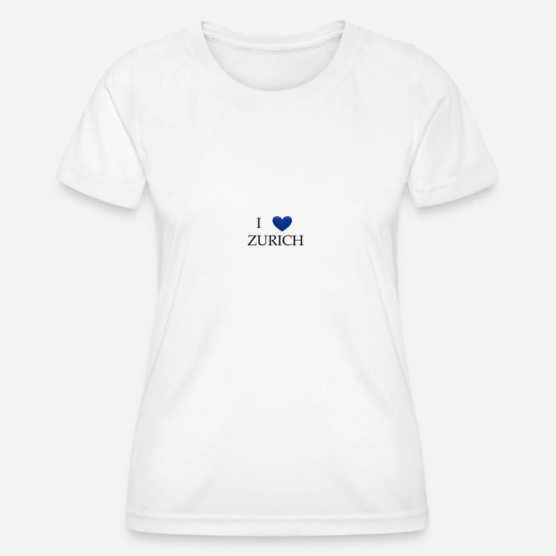Zurich - Women's Functional T-Shirt - white