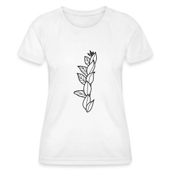 Usine Zz - T-shirt sport Femme - blanc - Devant - AI Model Female 172 dark (172cm)