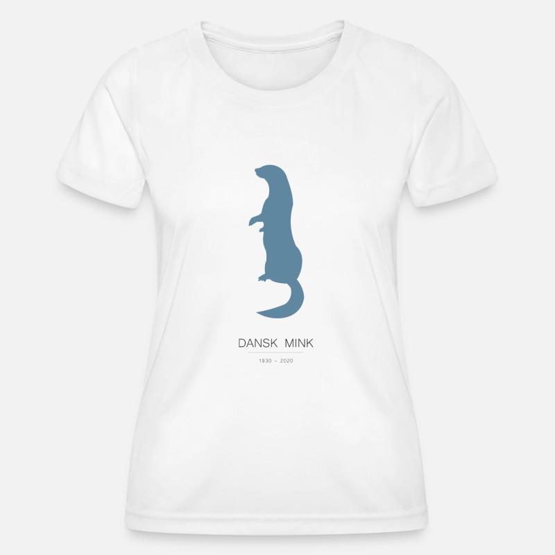 Danish Mink - Women's Functional T-Shirt - white
