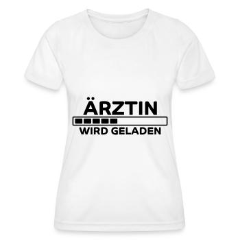 Ärztin Arzt Lustiger Spruch Doktor Ärztin Geschenk - Frauen Funktions-T-Shirt - Weiß - Vorne - AI Model Female 172 dark (172cm)