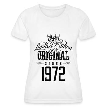 1972 limited edition - Women's Functional T-Shirt - white - Front - AI Model Female 172 dark (172cm)