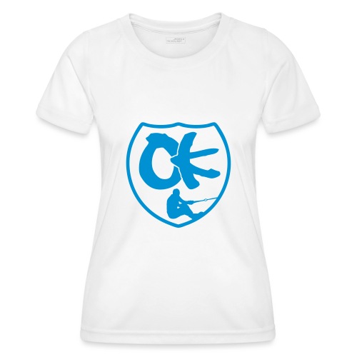 OK Logo Pure - 2016 back - Frauen Funktions-T-Shirt