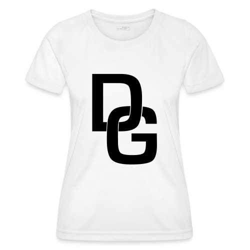 dg logo plain - Frauen Funktions-T-Shirt
