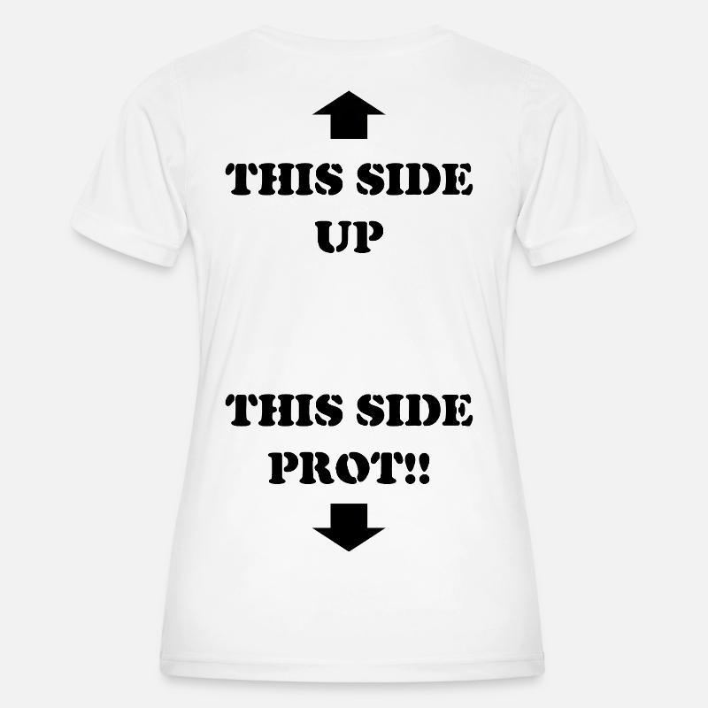 Without any hypocrisy - Women's Functional T-Shirt - white