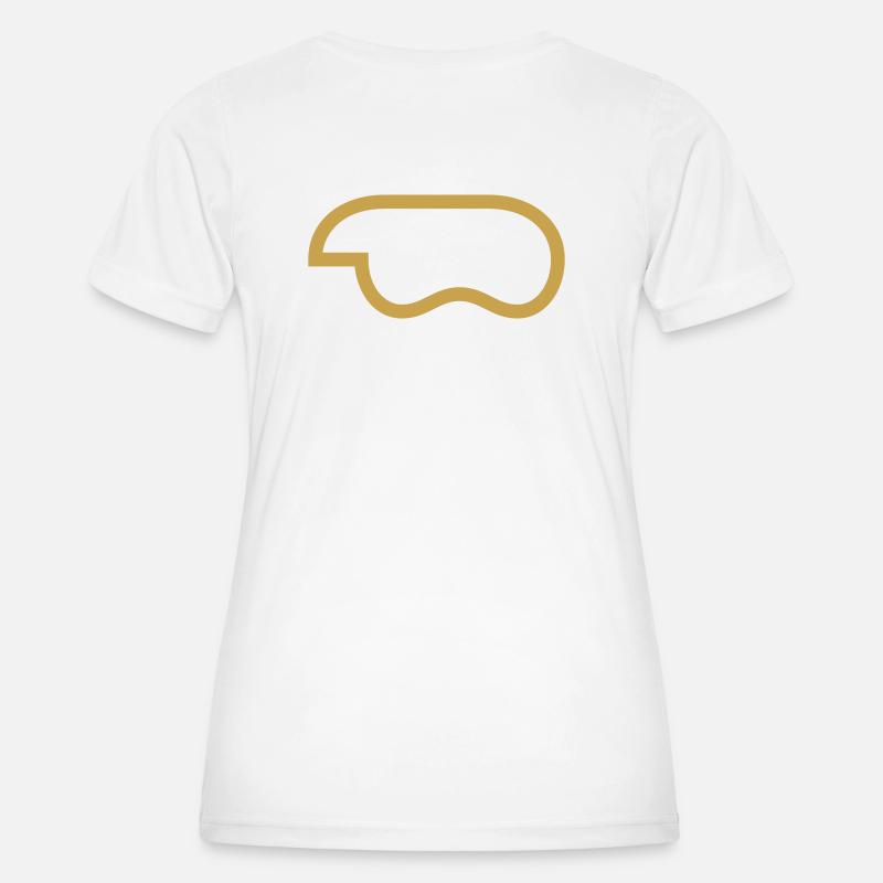 Controller Outline Gold - Women's Functional T-Shirt - white