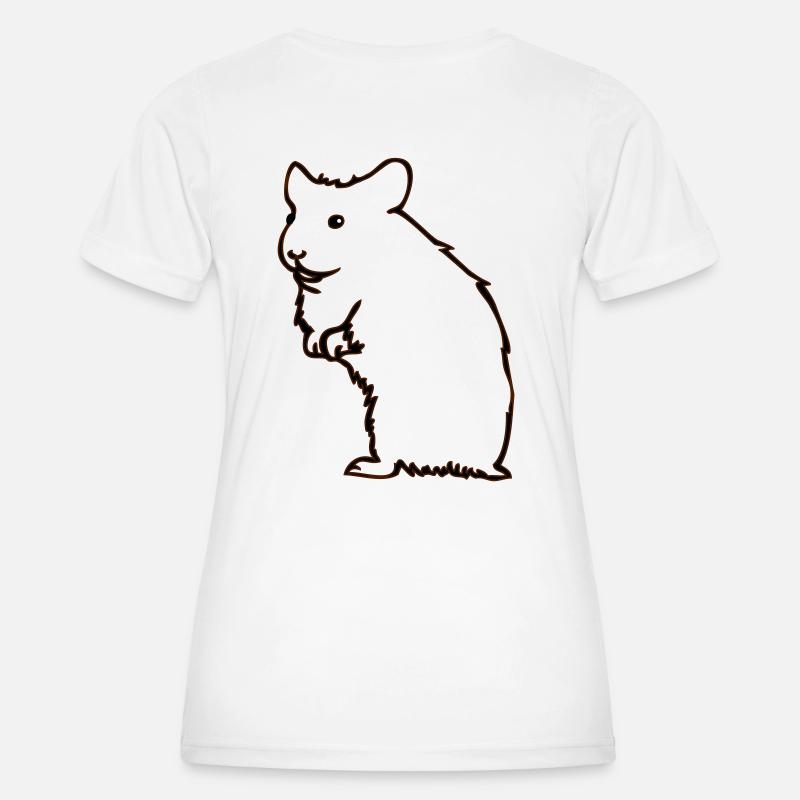 hamsters - Women's Functional T-Shirt - white