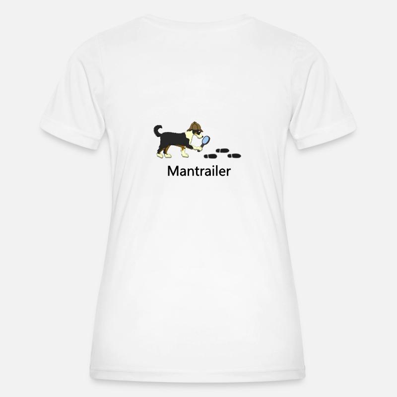 Mantrailing Gingi - Women's Functional T-Shirt - white