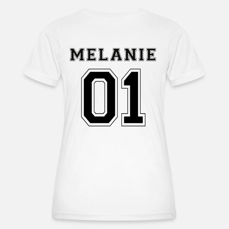 Melanie 01 - Black Edition - Women's Functional T-Shirt - white
