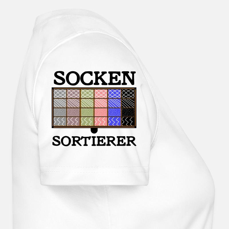 Sockensortierer Frauen Funktions-T-Shirt