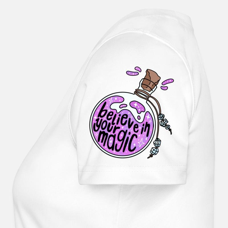 Believe in your magic - Women's Functional T-Shirt - white
