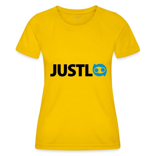 Justlo Logo - Frauen Funktions-T-Shirt