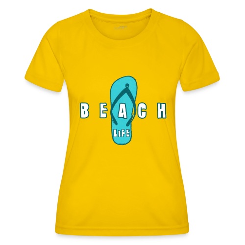 Beach Life varvastossu - Kesä tuotteet jokaiselle - Naisten tekninen t-paita