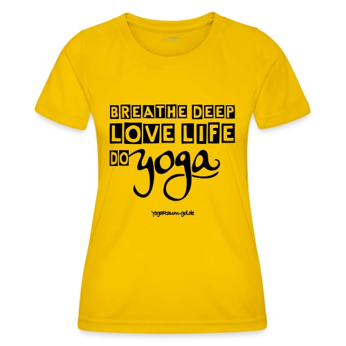 Damen Tank Top ...do Yoga - Frauen Funktions-T-Shirt
