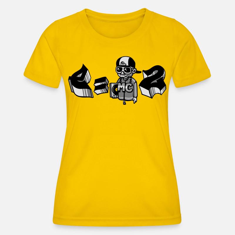 E=MC2 flex - Women's Functional T-Shirt - egg yellow