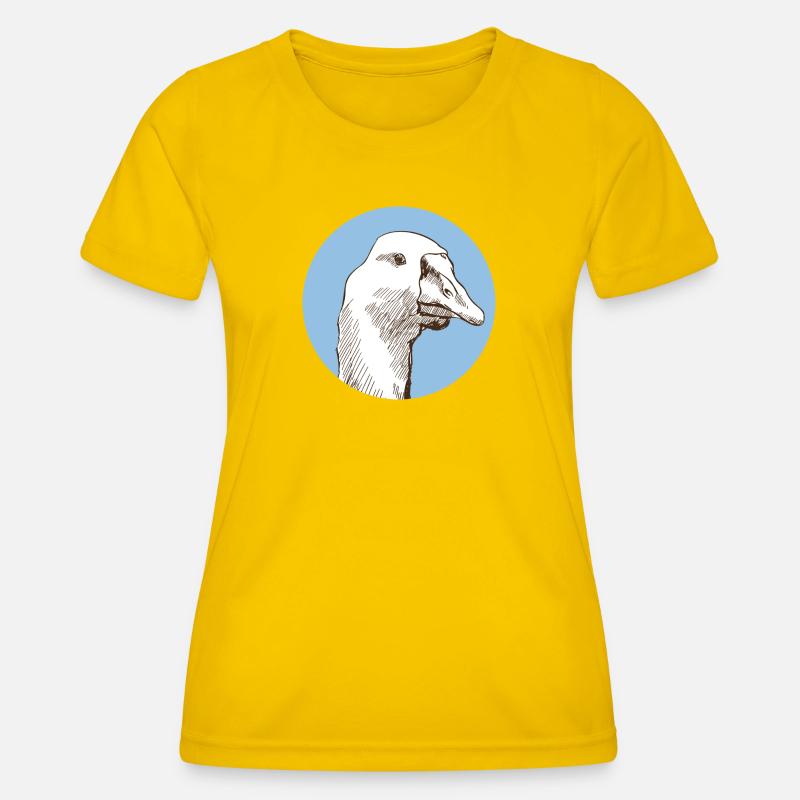 Goose - Women's Functional T-Shirt - egg yellow