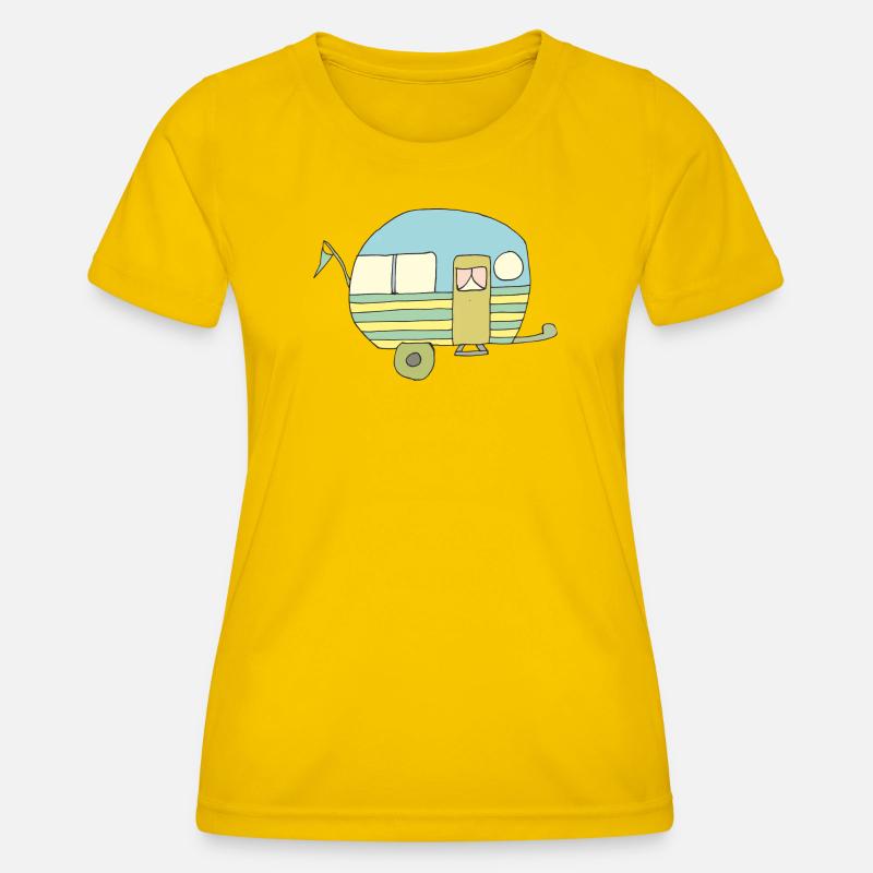 caravan - Women's Functional T-Shirt - egg yellow