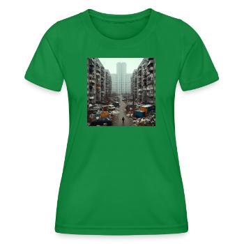 Urban Decay - Women's Functional T-Shirt - kelly green - Front - AI Model Female 172 dark (172cm)