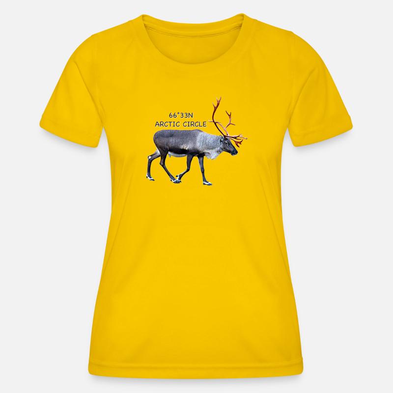 Arctic Circle - Women's Functional T-Shirt - egg yellow