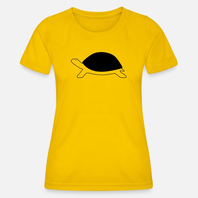 Turtle - Women's Functional T-Shirt - egg yellow