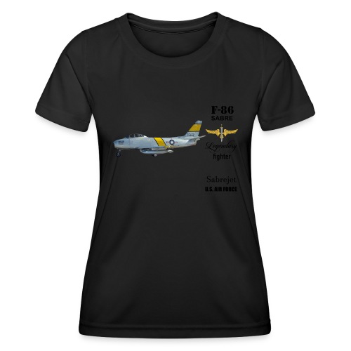 F-86 Sabre - Frauen Funktions-T-Shirt
