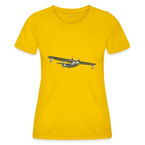 PBY Catalina - Frauen Funktions-T-Shirt