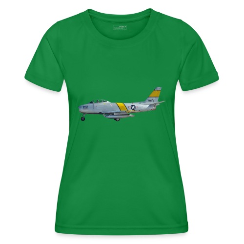F-86 Sabre - Frauen Funktions-T-Shirt
