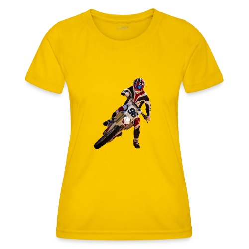 Motocross - Frauen Funktions-T-Shirt