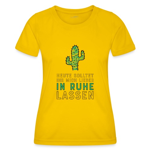Lustige Sprüche für Kollegen und Schüler - Frauen Funktions-T-Shirt
