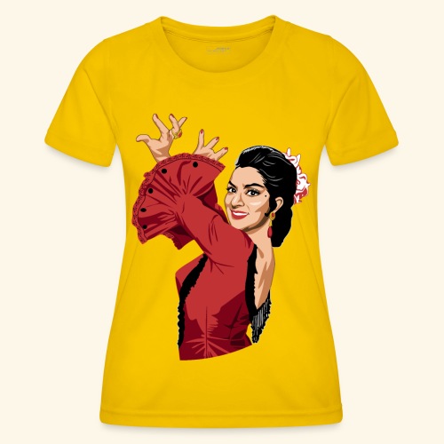 LOLA Flamenca - Camiseta funcional para mujeres