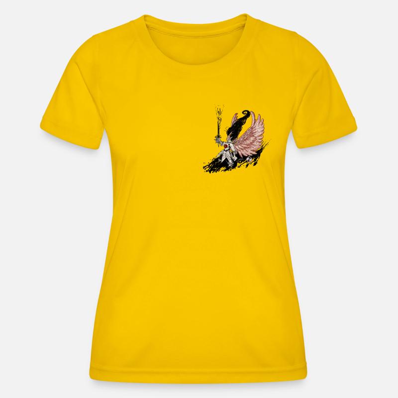 Path - Women's Functional T-Shirt - egg yellow