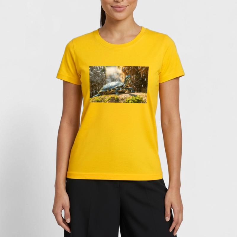 Trachemys scripta scripta scripta T-shirt sport Femme