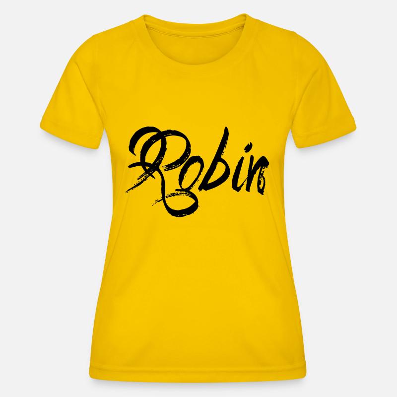 Robin - Women's Functional T-Shirt - egg yellow