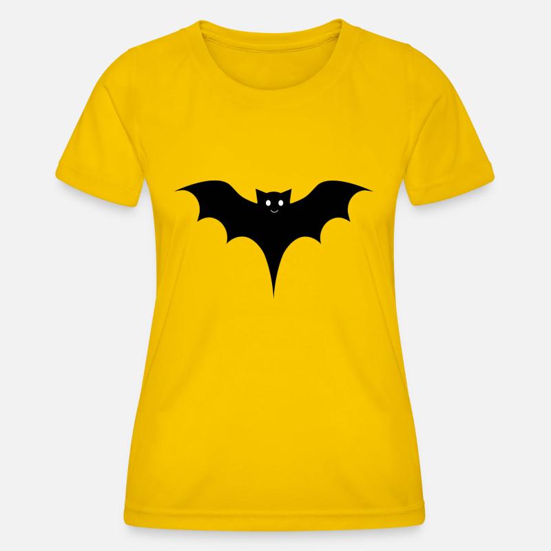 bat - Women's Functional T-Shirt - egg yellow