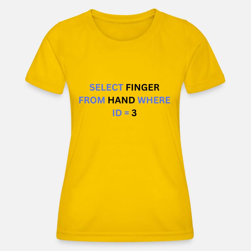 Select - Women's Functional T-Shirt - egg yellow