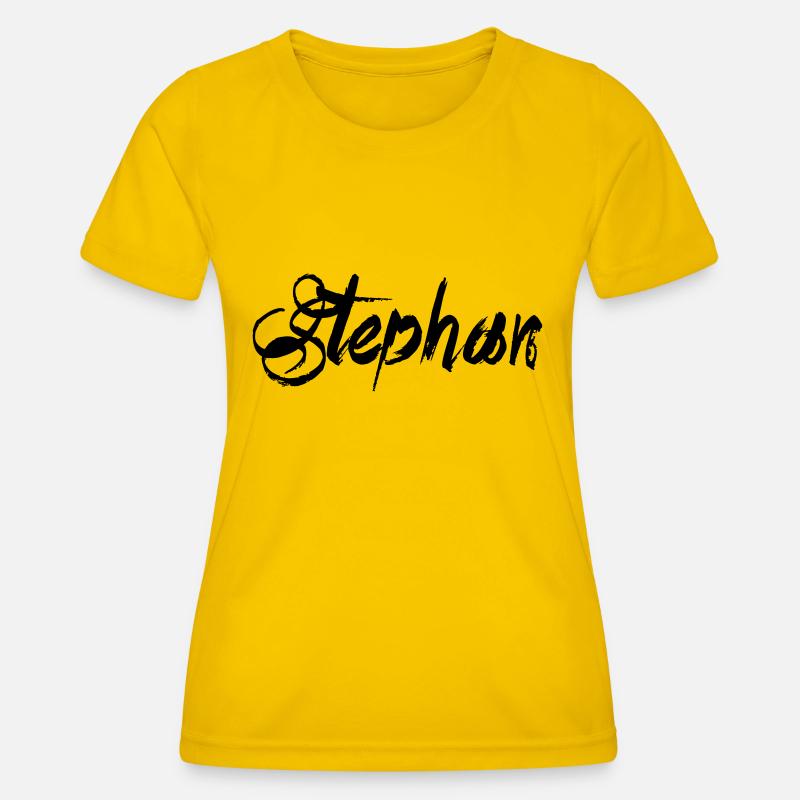 Stephan - Women's Functional T-Shirt - egg yellow