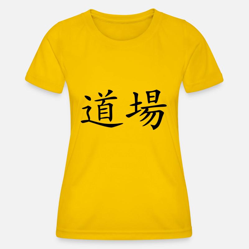 dojo - Women's Functional T-Shirt - egg yellow