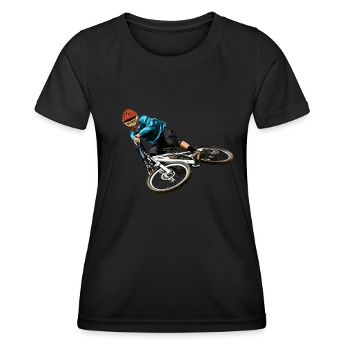 Mountainbiker - Frauen Funktions-T-Shirt