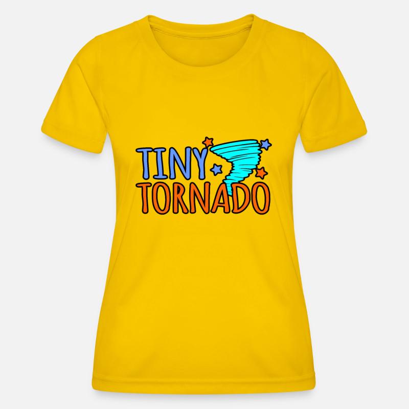 Tornado - Women's Functional T-Shirt - egg yellow