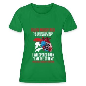 Operation Herz Geschenk - Frauen Funktions-T-Shirt - Kelly Green - Vorne - AI Model Female 172 dark (172cm)