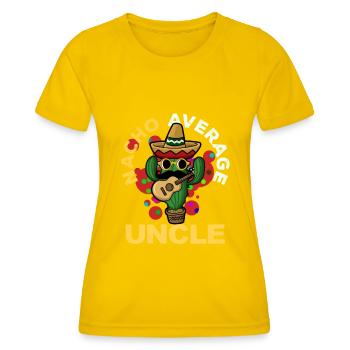 Cinco De Mayo - Women's Functional T-Shirt - egg yellow - Front - AI Model Female 172 dark (172cm)