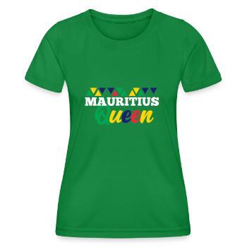 Mauritius - Frauen Funktions-T-Shirt - Kelly Green - Vorne - AI Model Female 172 dark (172cm)