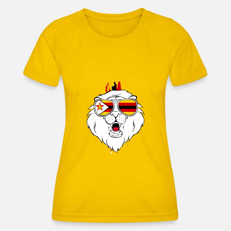 Zimbabwe - Women's Functional T-Shirt - egg yellow